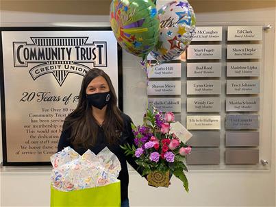 Michele Hallgren Celebrates 20 Years at CTCU Michele Hallgren Celebrates 20 Years at CTCU